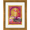 龍の絵・風水開運の灯り絵『龍と鳳凰』